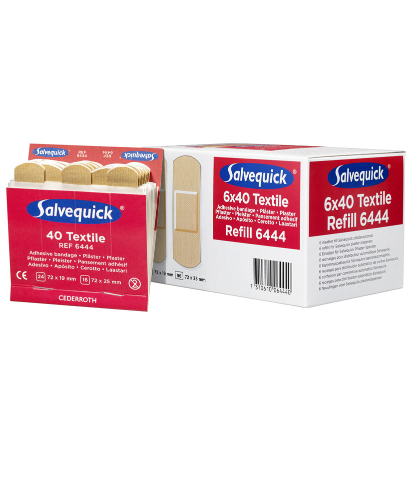 Salvequick kangaslaastari 6 x 40 kpl