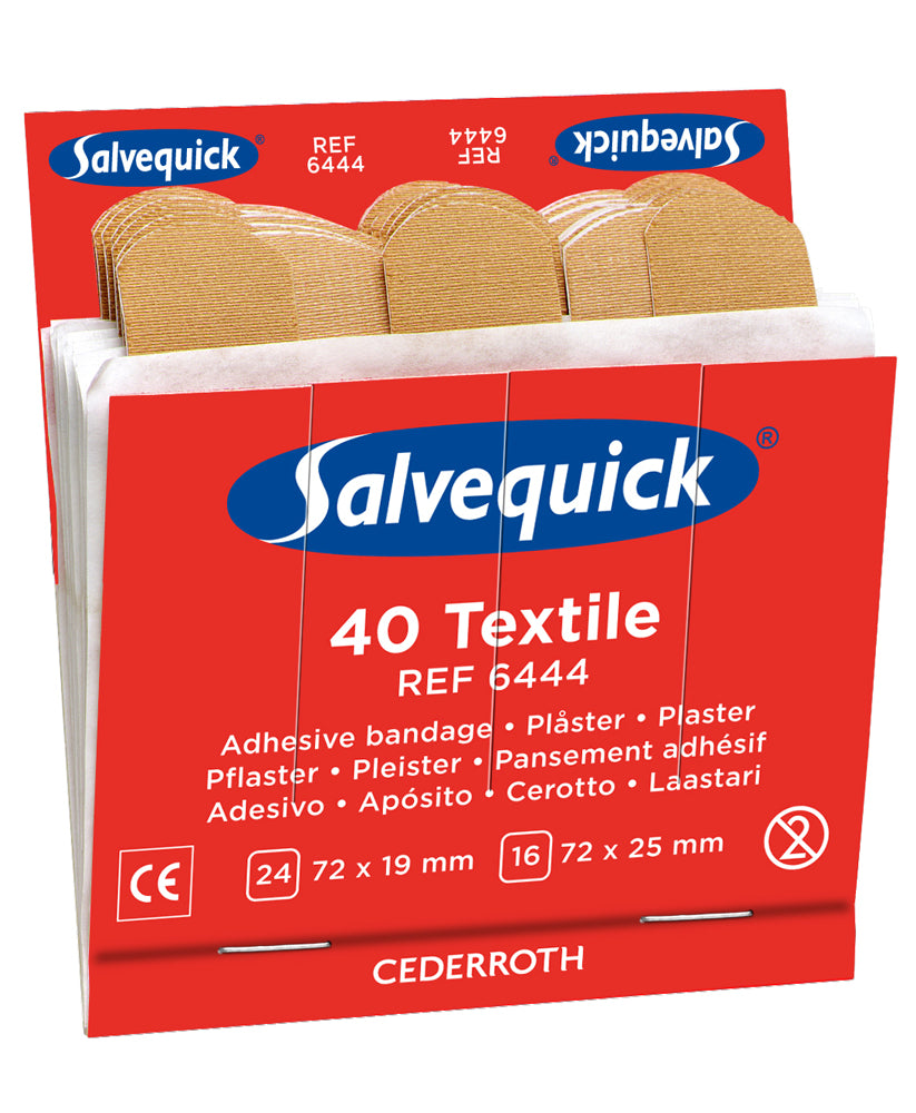 Salvequick kangaslaastari 6 x 40 kpl