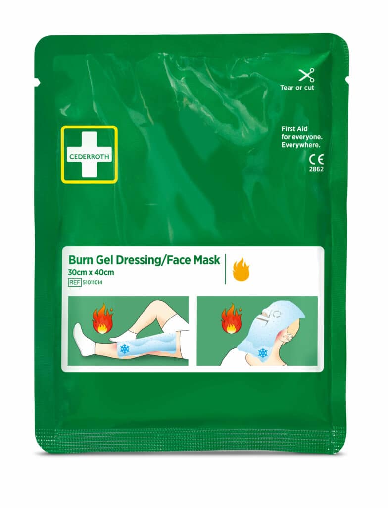 Cederroth Burn Gel palovammaside kasvoille 30cm x 40cm