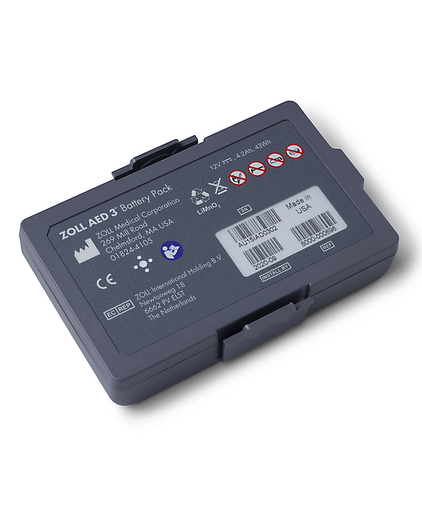 ZOLL AED3 paristo/akku